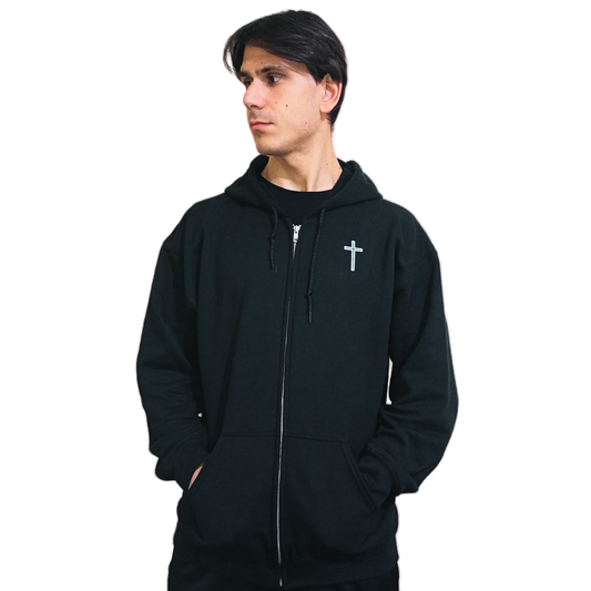 Jesus Is King Zip Hoodie